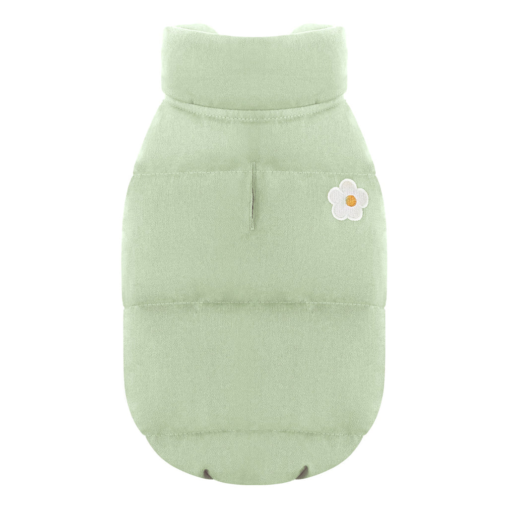 Korean Design Daisy Puffer Jacket