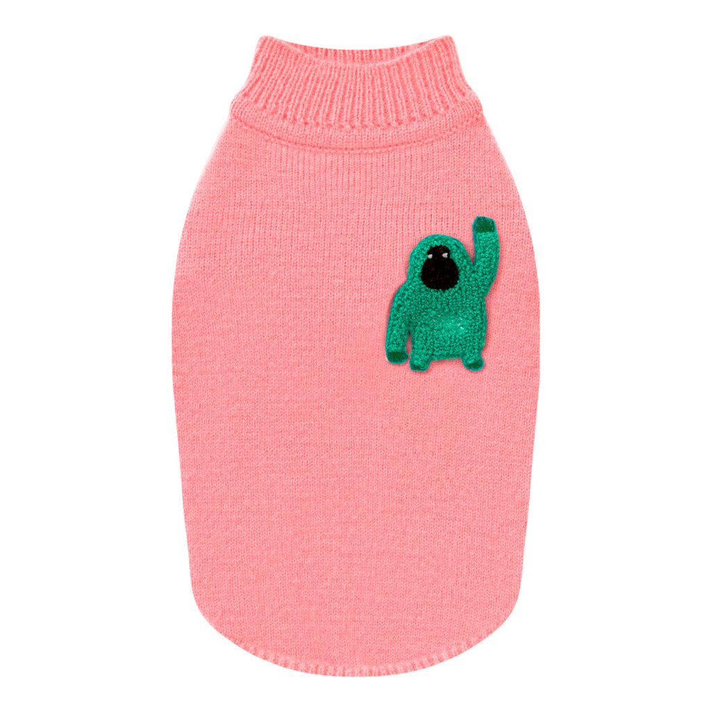 Korean Design Knitted Gorilla Dog / Cat Jumper - Pink / Orange / Blue / Green