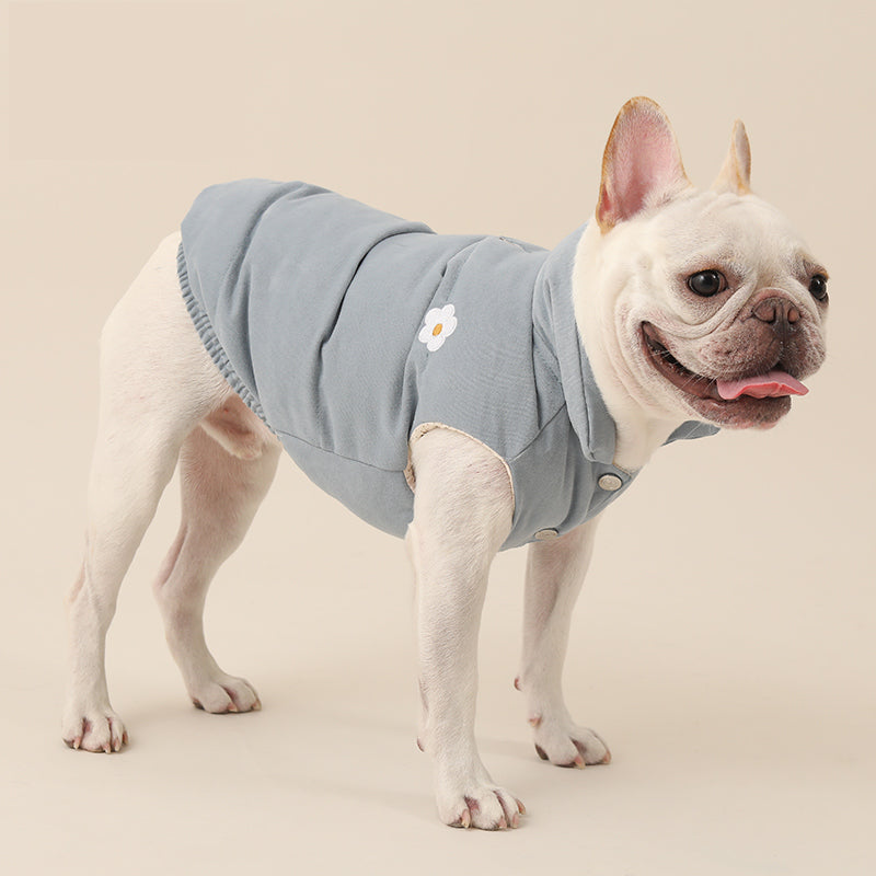 Korean Design Daisy Puffer Jacket