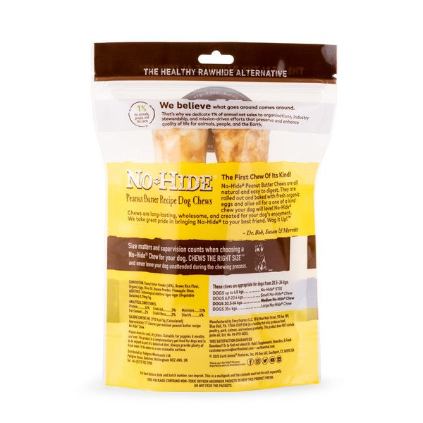 Earth Animal No Hide Peanut Butter Chews