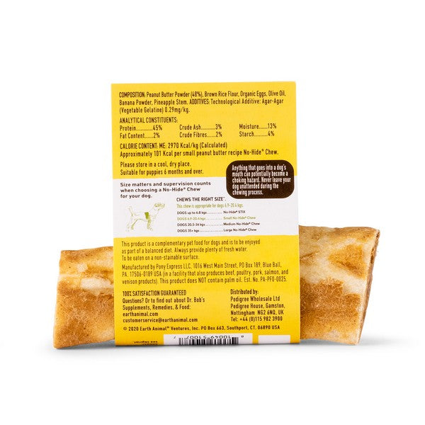 Earth Animal No Hide Peanut Butter Chews