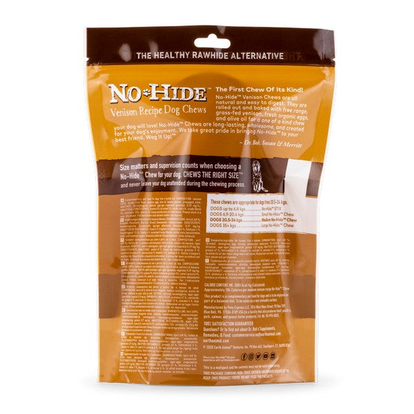 Earth Animal No Hide Venison Chews