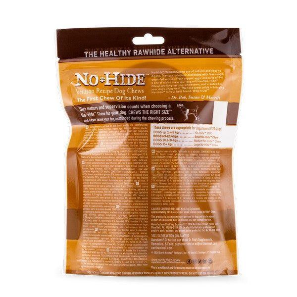 Earth Animal No Hide Venison Chews
