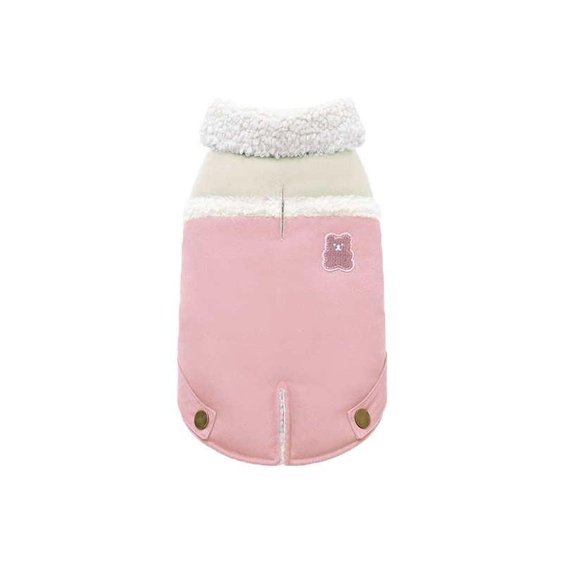 Korean Design Teddy Bear Fleece Winter Puffer Jacket for Dogs / Cats