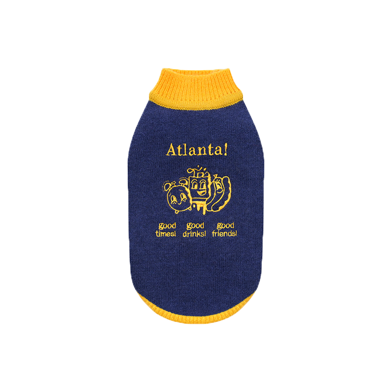 Korean Design Happy Pet Knitted Jumper for Dogs / Cats