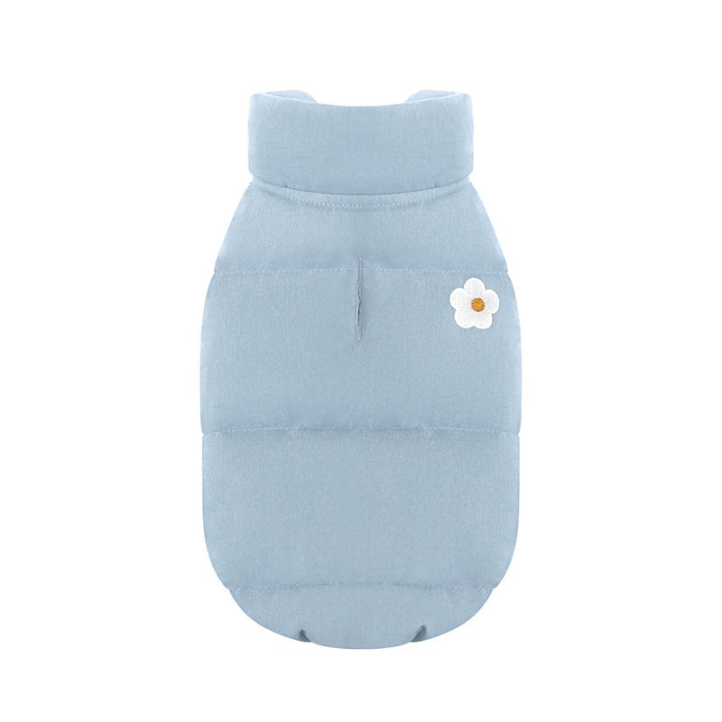 Korean Design Daisy Puffer Jacket