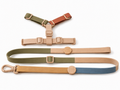 Adjustable Multicolour Dog Harness and Lead Set with Secure Clip
