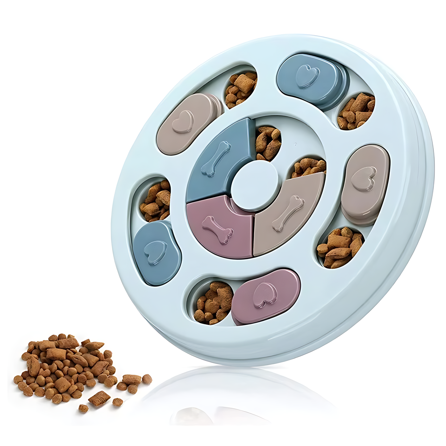 Dog Food Puzzle Bowl – Slow Feeding & Mental Stimulation Toy