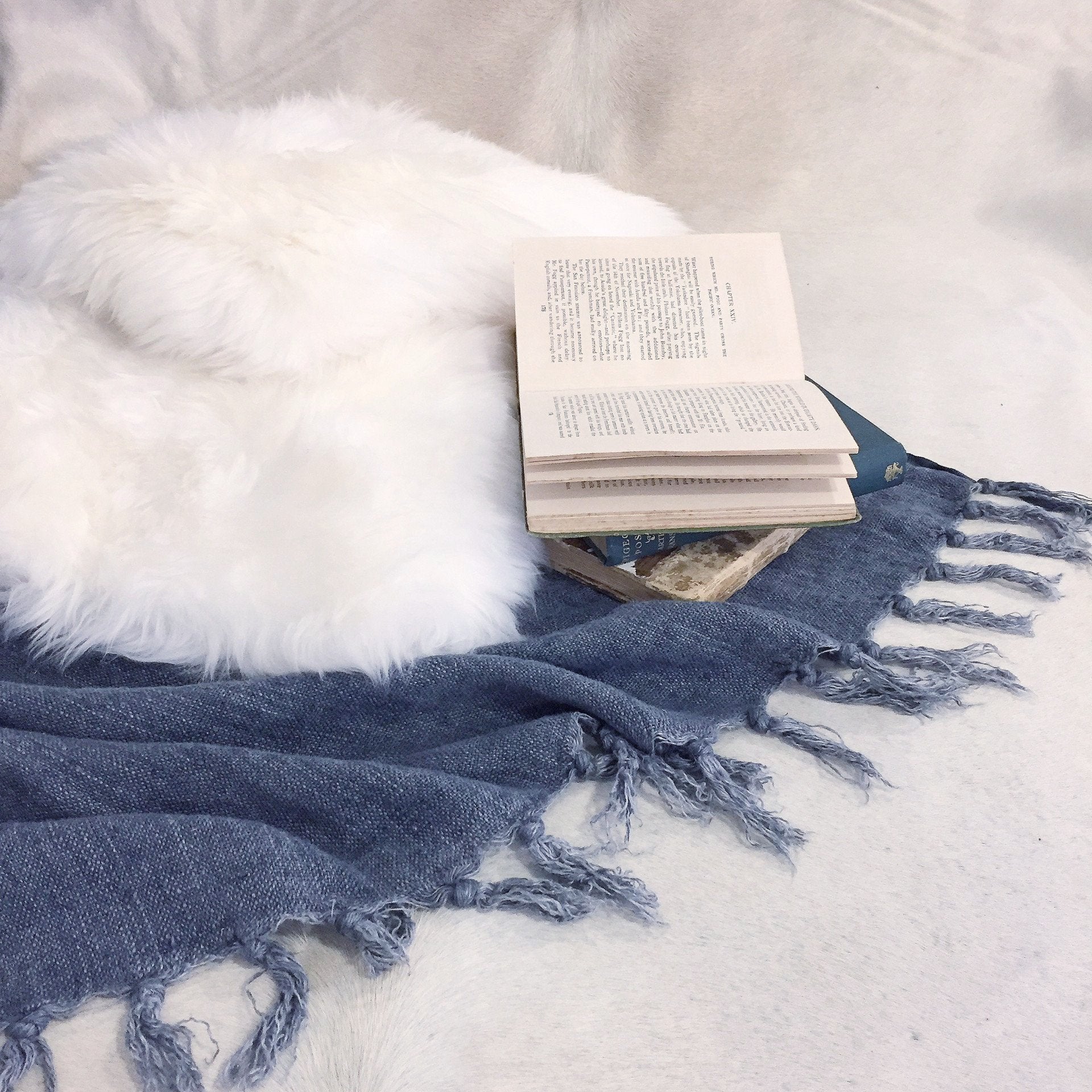 Dog Bed / Bed Topper Made with Australian Lambwool - Natural colour