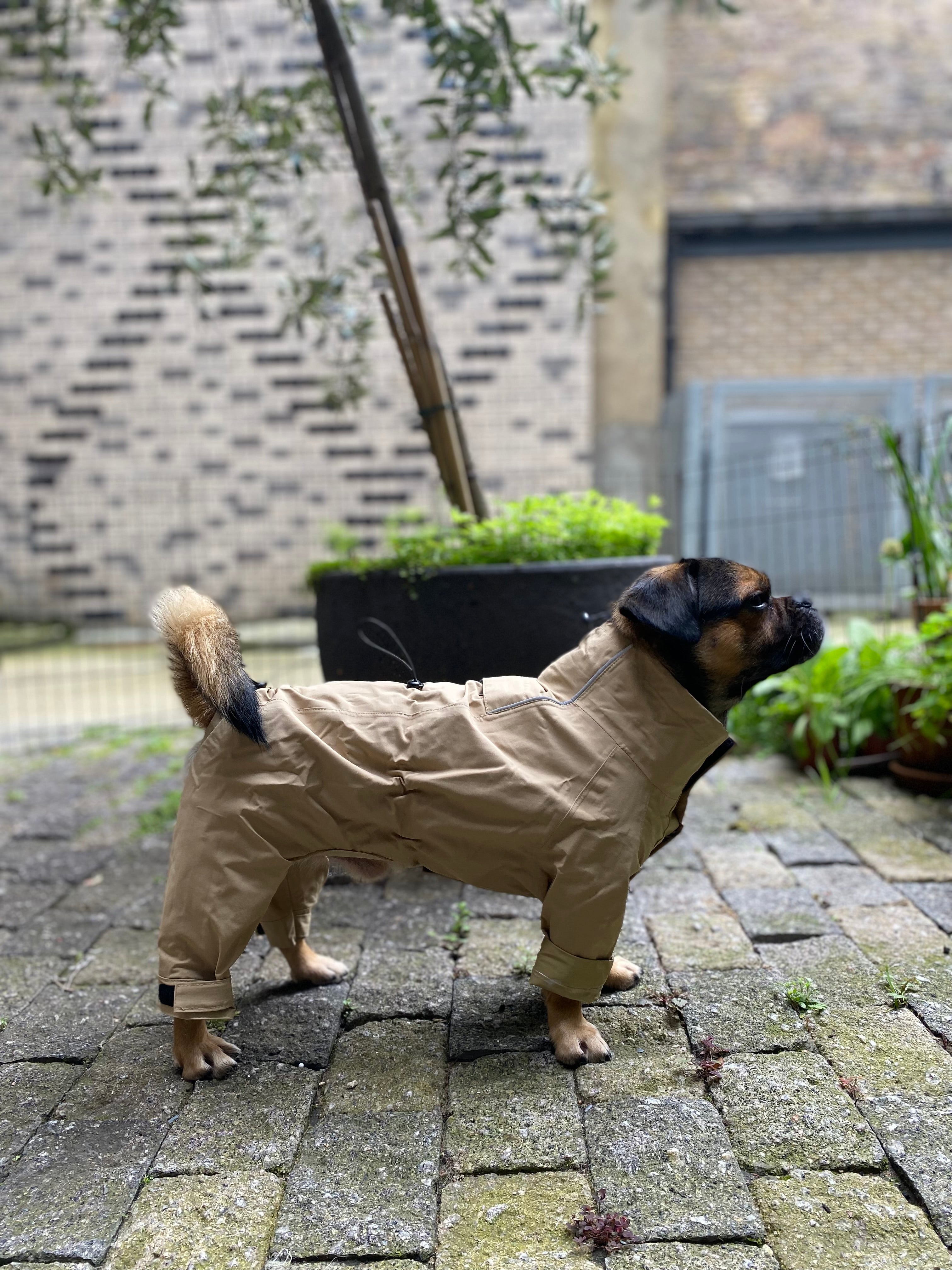 Korea Design Dog Windbreaker Raincoat with 4 legs