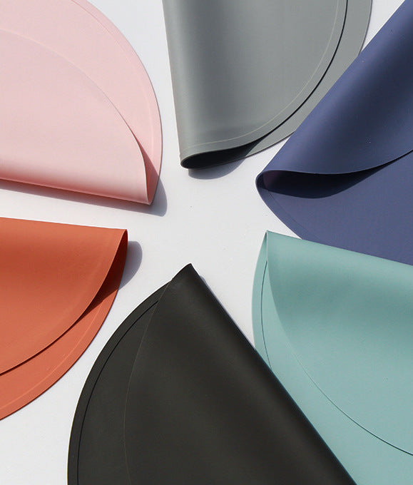 Oil/ Heat/ Water Resistant Silicon Food Mat for Humans + Pets