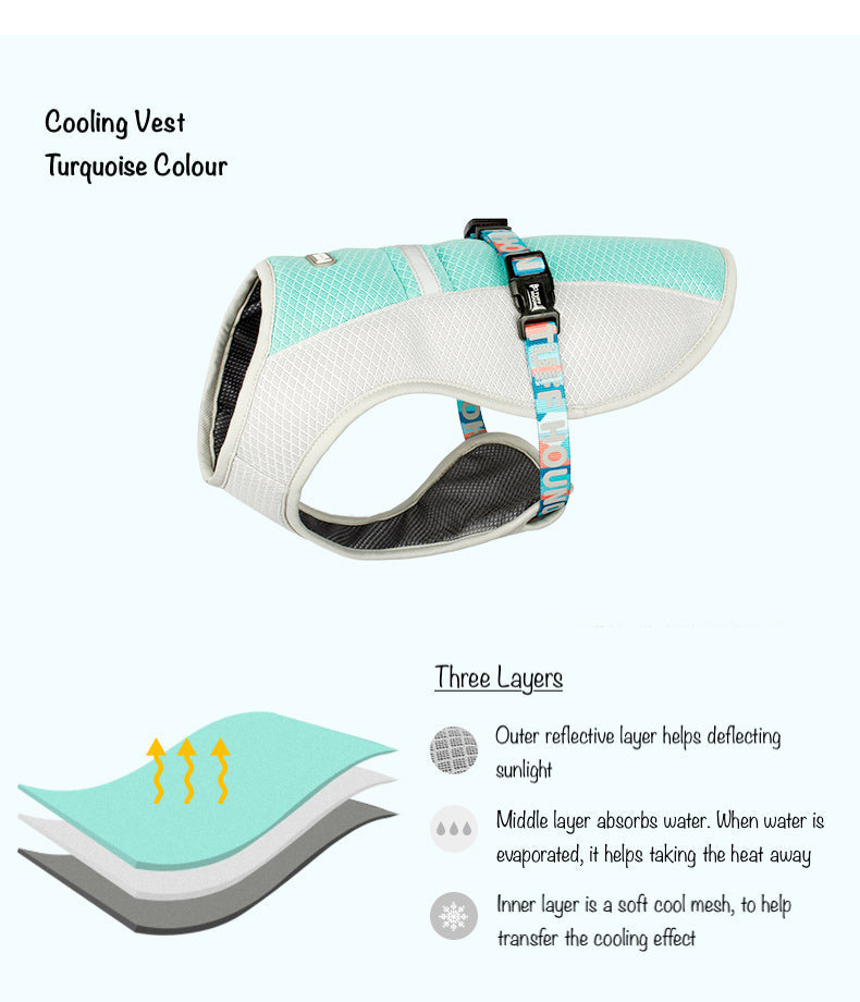 Summer Dog Cooling Vest