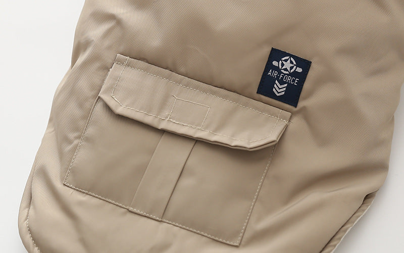 Dog Puffer Jacket - Air Force Style (3 colours)