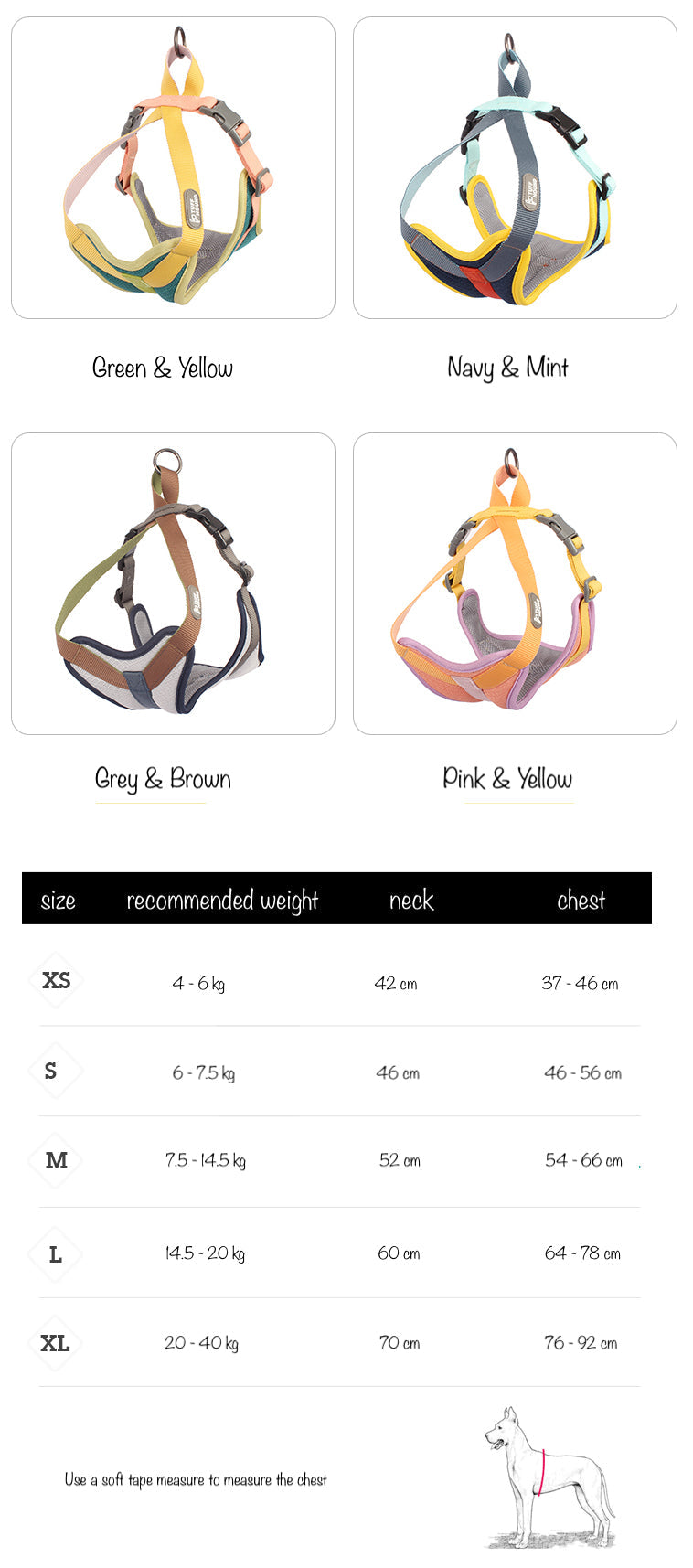 Dog Cooling Harness with matching lead set