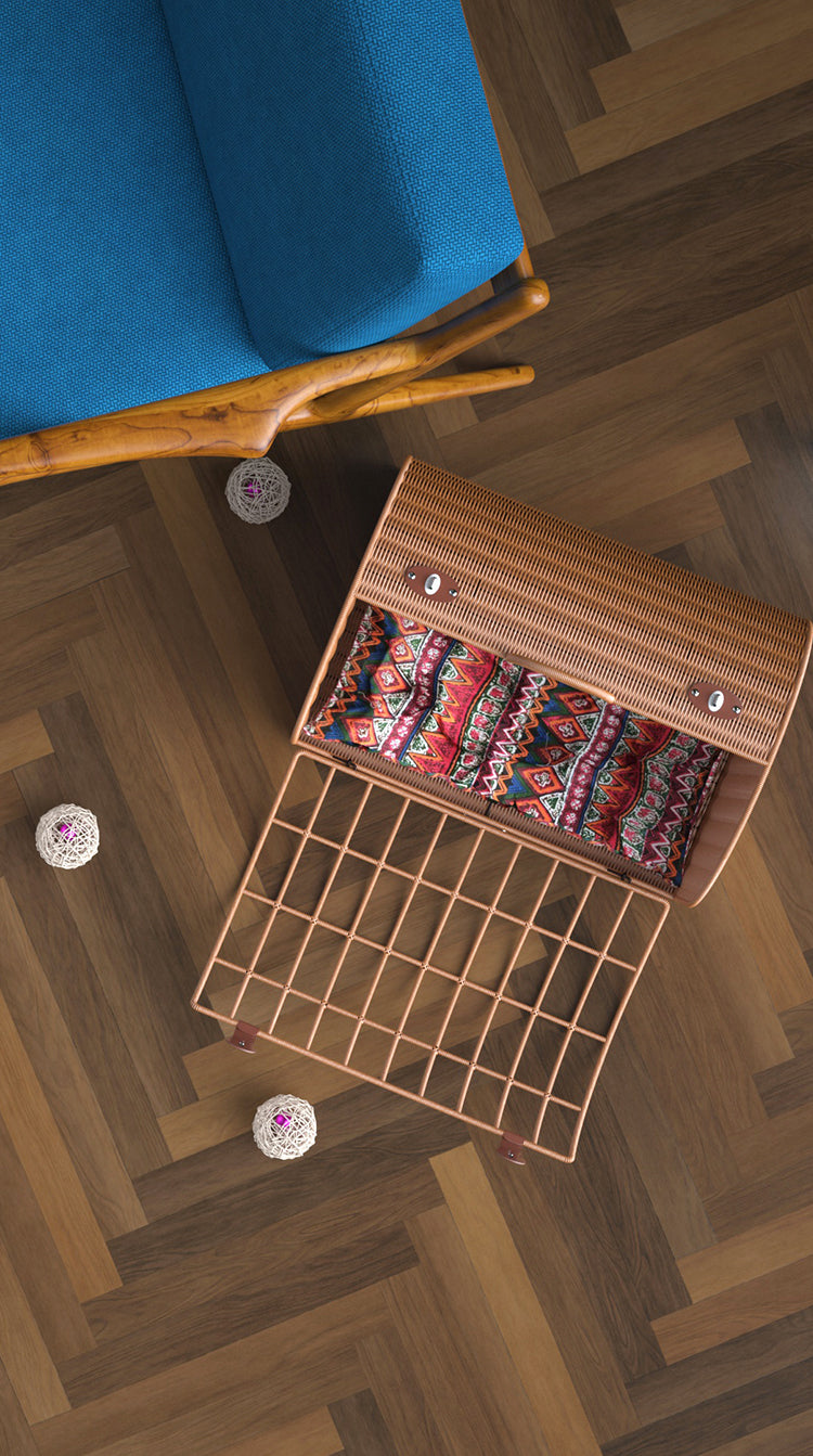 Pet Carrier/ Pet Crate Natural Look in PE Ratten