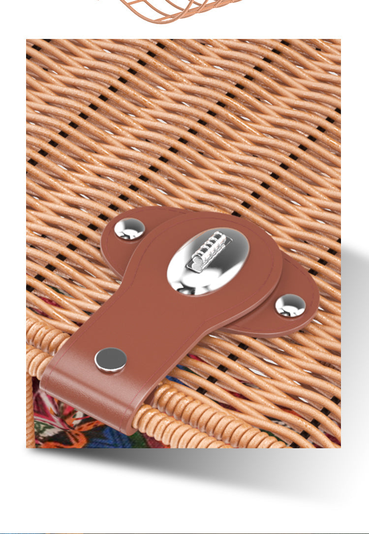 Pet Carrier/ Pet Crate Natural Look in PE Ratten