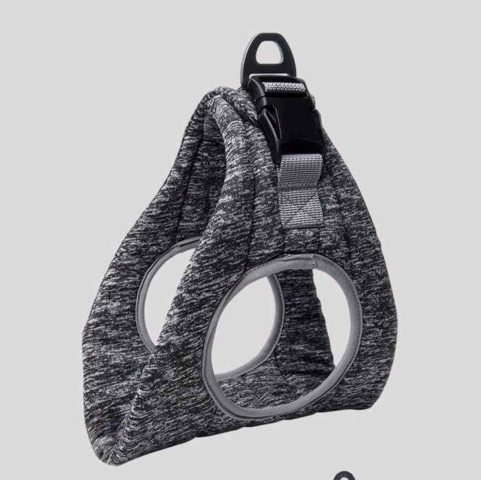 Expaw Dog Padded Harness and Lead - Grey