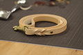 Dog Lead Italian Leather  - Natural Colour