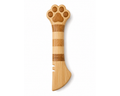 Wooden Cat Grooming Comb – Paw Shaped Bamboo Pet Grooming Comb for Cats and Small Pets