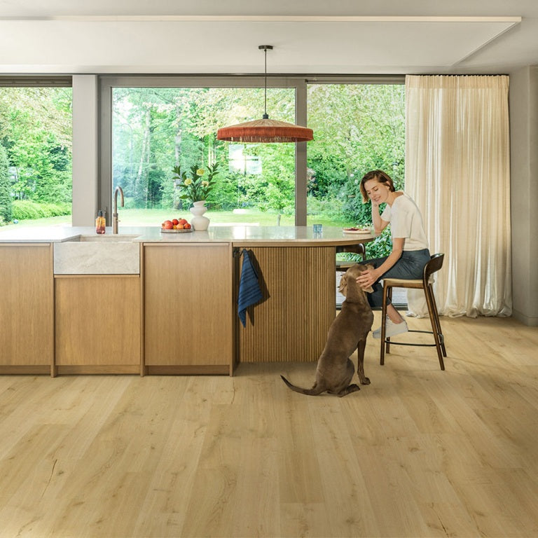 Almond Oak IM8255 Impressive 8mm Laminate Flooring by Quick-Step