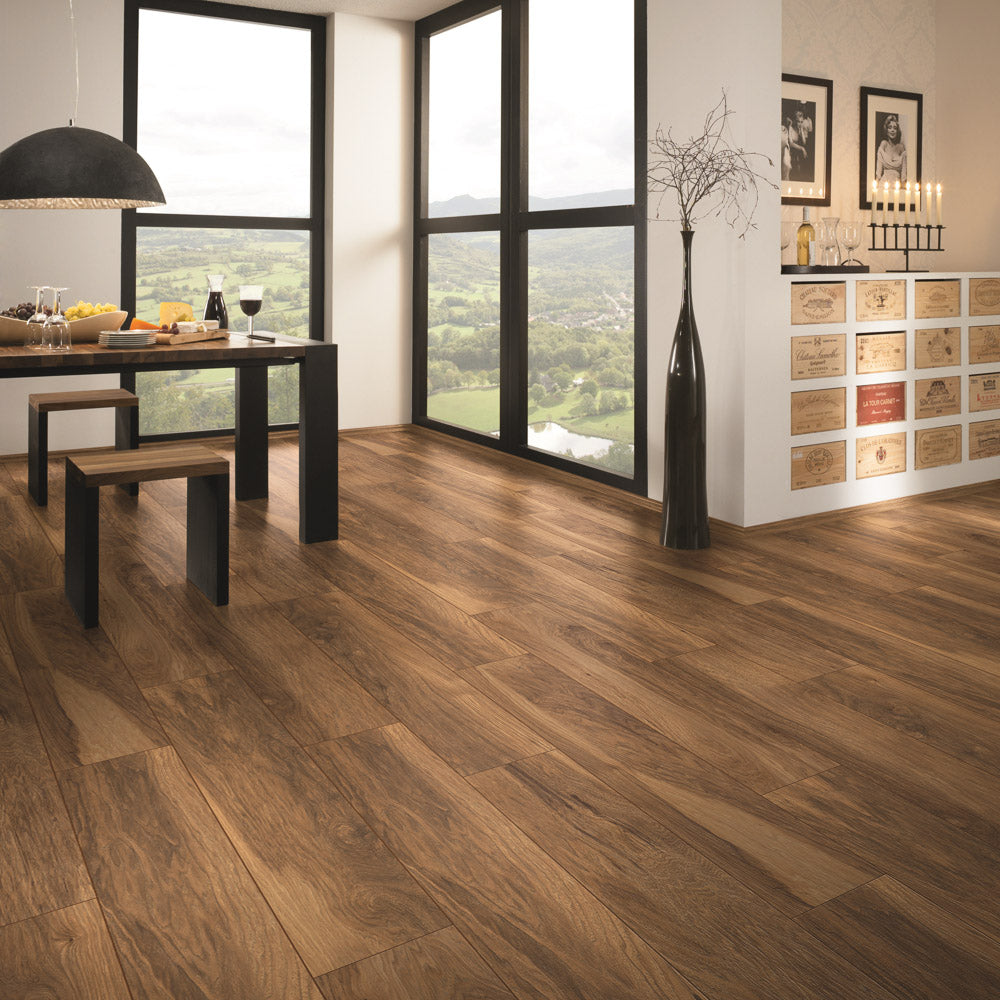 Appalachian Hickory 8155 Atlantic 10mm Laminate Flooring by Krono Original