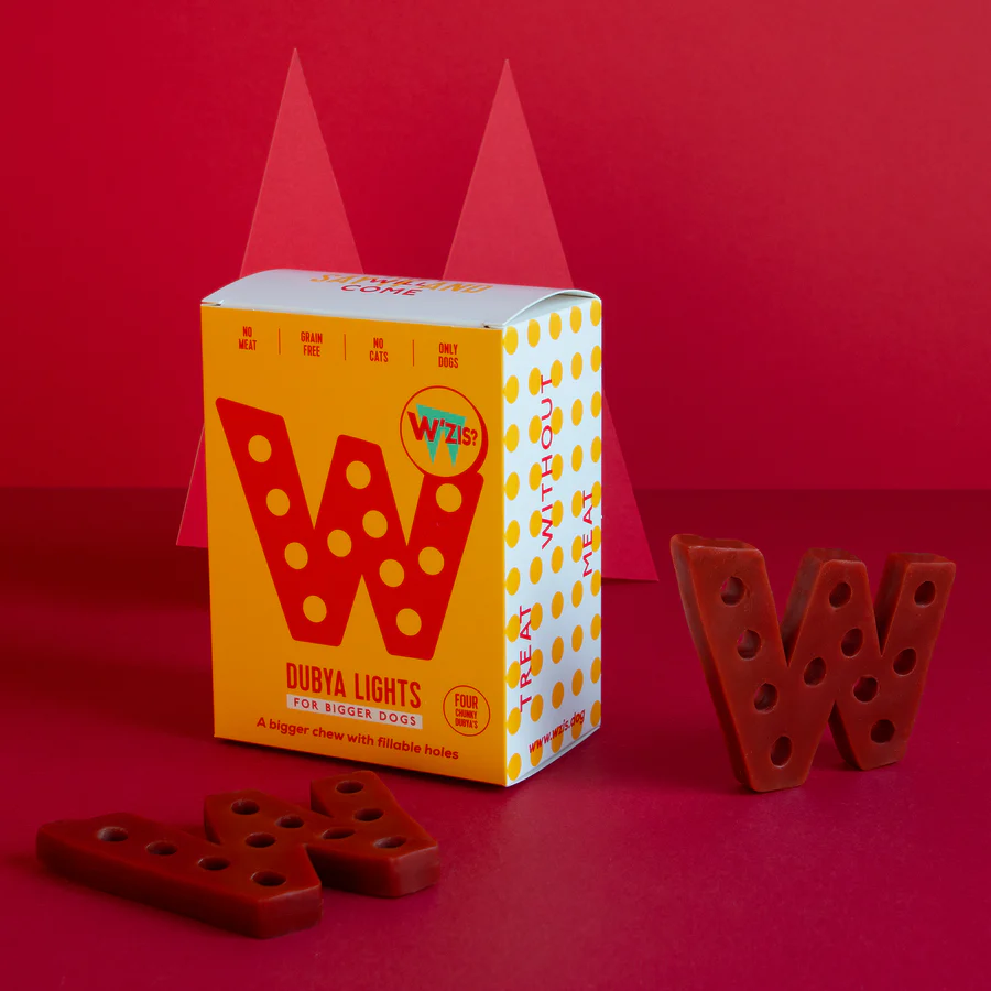 W'zis Dubya Lights Vegan Dog Treat - Smoky