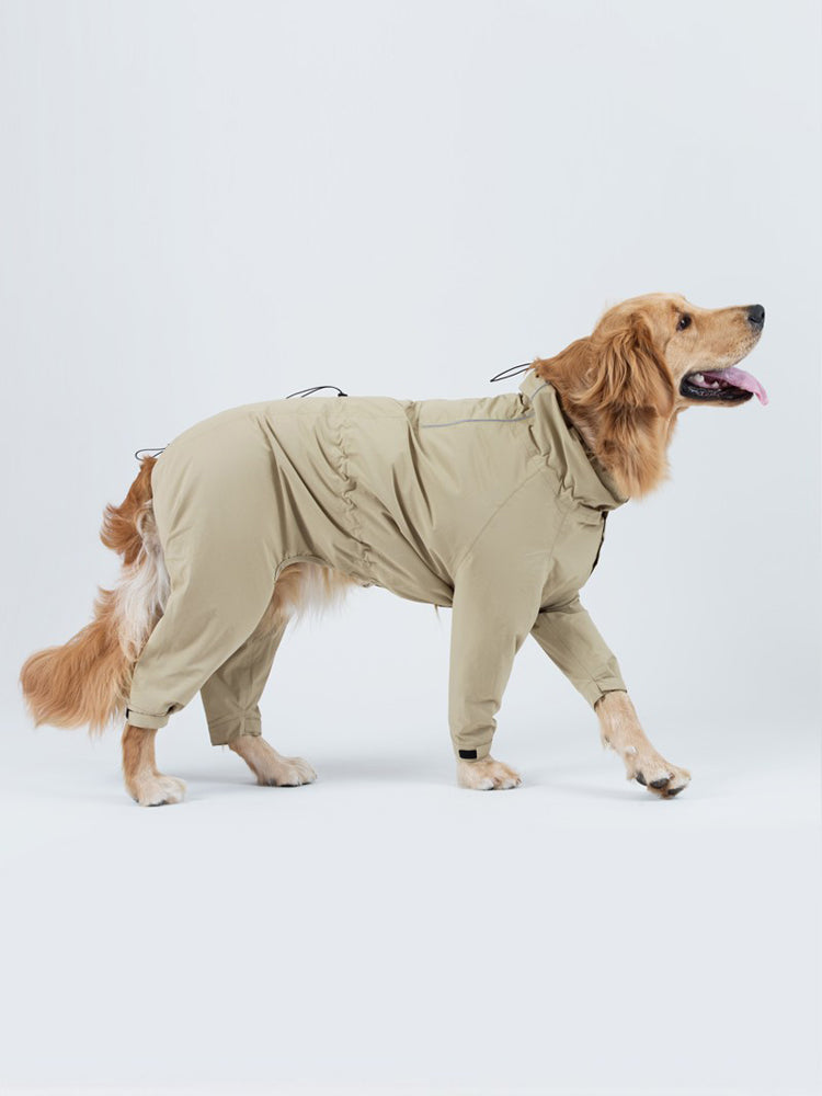 Korea Design Dog Windbreaker Raincoat with 4 legs