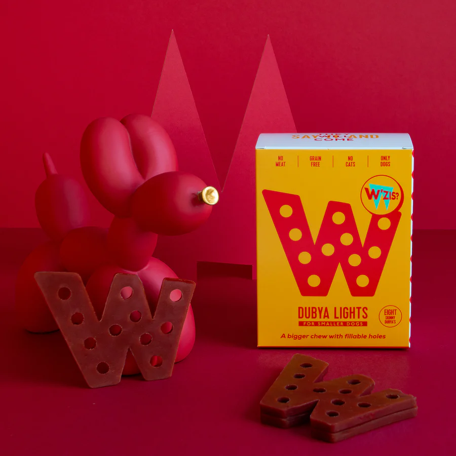W'zis Dubya Lights Vegan Dog Treat - Smoky