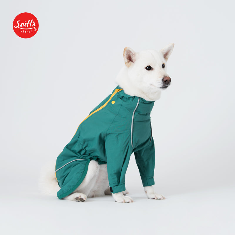 Korea Design Dog Windbreaker Raincoat, 2 legs