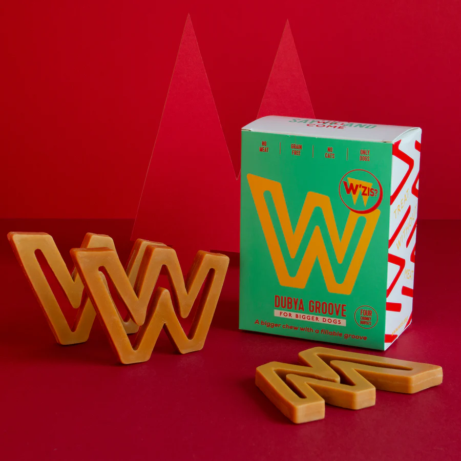 W'zis Dubya Groove Vegan Dog Treat