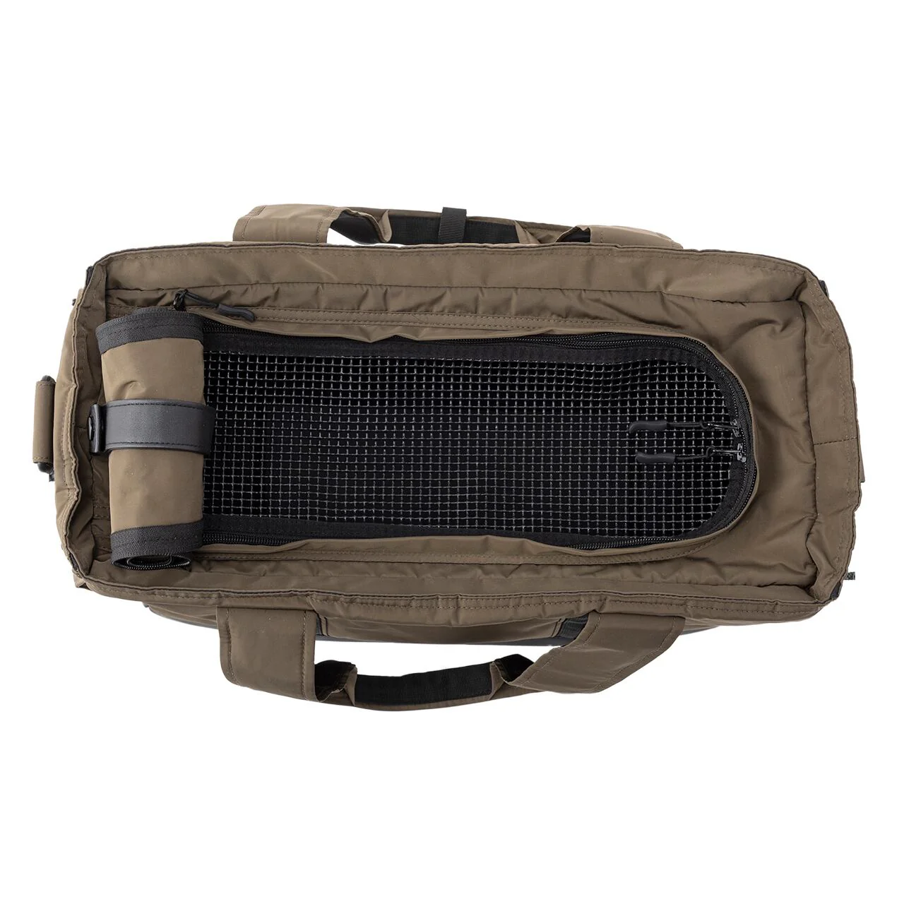 Japanese Brand Dog / Cat Carrier Cross Body Shoulder Bag - Olive