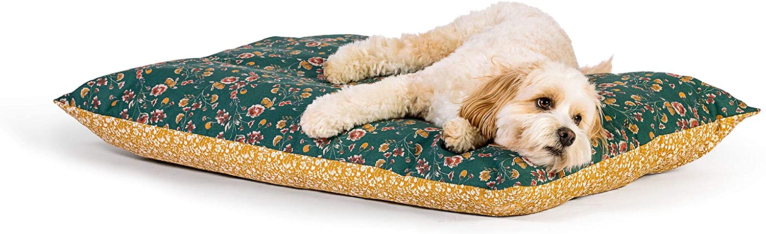 FatFace Floral Washable Dog Bed with Removable Cover