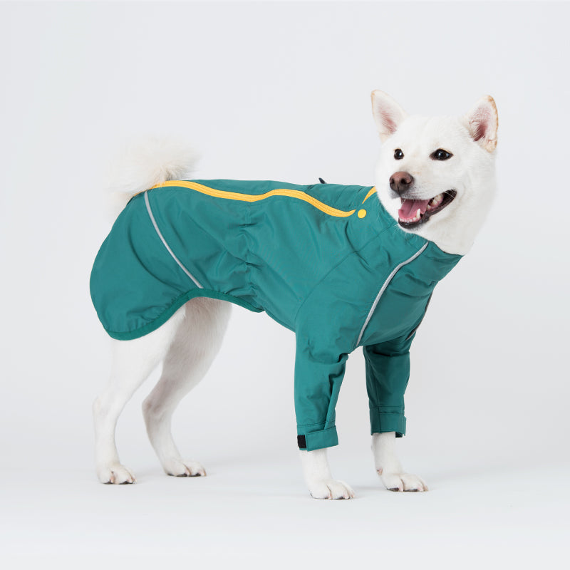 Korea Design Dog Windbreaker Raincoat, 2 legs